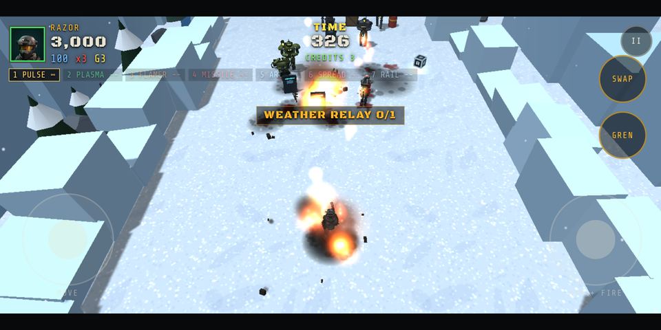 Sector 6: the ice shelf