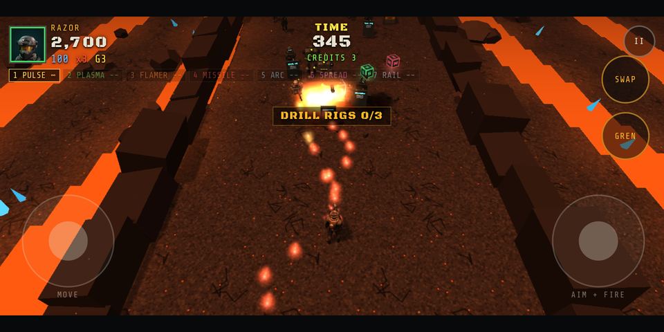 Sector 7: the lava mines